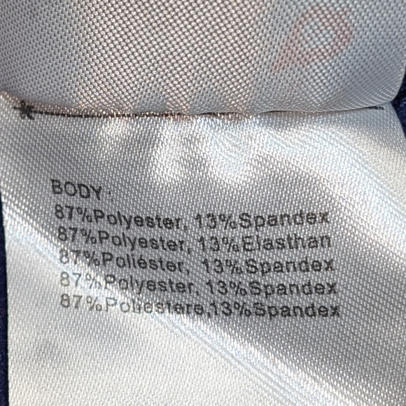 Baleaf Women's Navy Long Sleeve Thermal Fleece Baselayer Compression Shirt XS - Picture 4 of 6